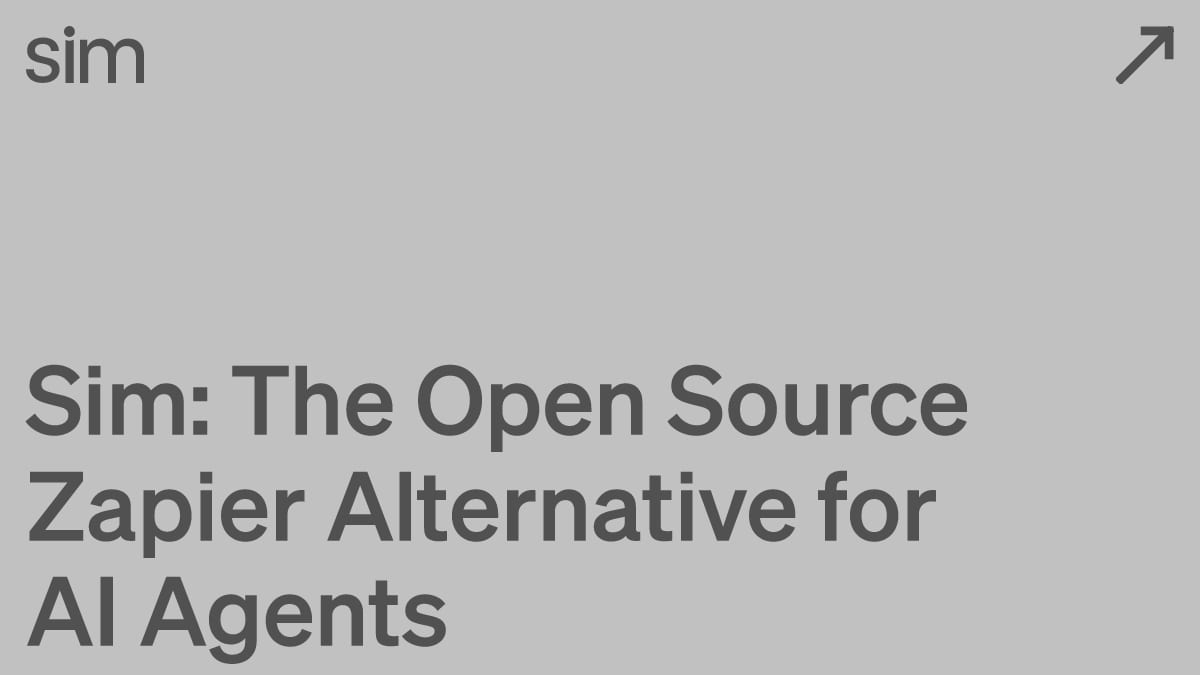Agent Serve: The Open Source Zapier Alternative for AI Agents